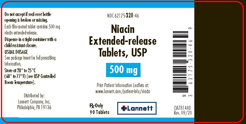 NIACIN TB 500MG 90 ER