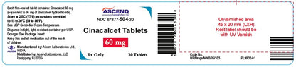 CINACALCET HCL TB 60MG 30