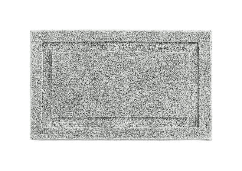 POLYESTER BATH RUG GRAY
