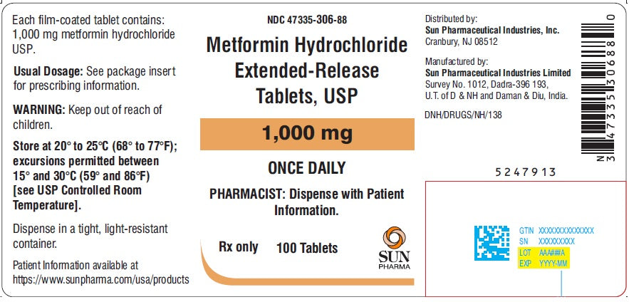 METFORMIN HCL TB 1000MG 90 ER