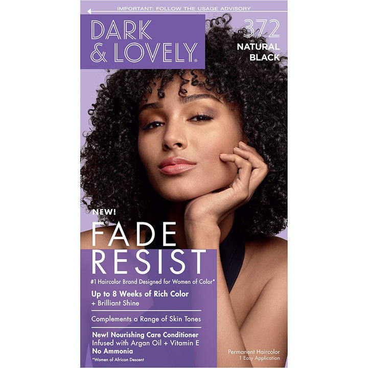 Dark & Lovely Color #372 Natural Black