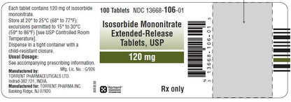 ISOSORBIDE DIN TB 30MG 100