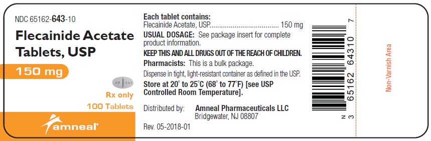 FLECAINIDE ACETATE TB 100MG 100