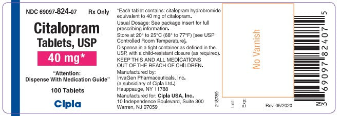 CITALOPRAM TB 40MG 500