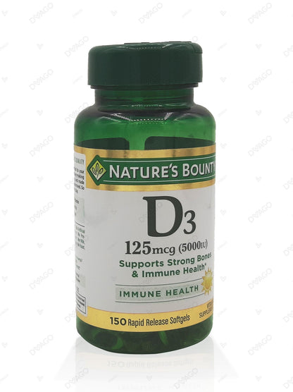 VITAMIN D3 50 MCG SGC 350 NAT BOUNTY
