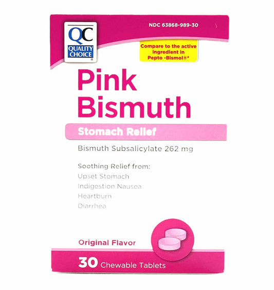 GNP STOMACH RLF PINK BISMUTH LIQ 4OZ