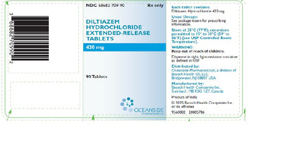 DILTIAZEM TB 240MG 90 CPLT ER 1/D