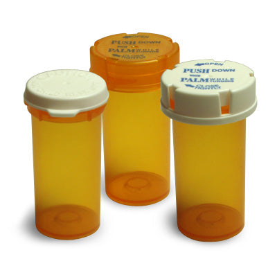 BERRY F&S AMBER PLST VIAL VL30 140X30DR