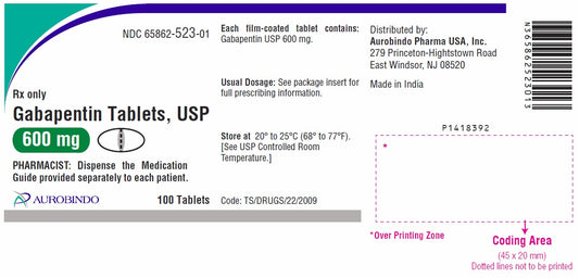 GABAPENTIN TB 800MG 500
