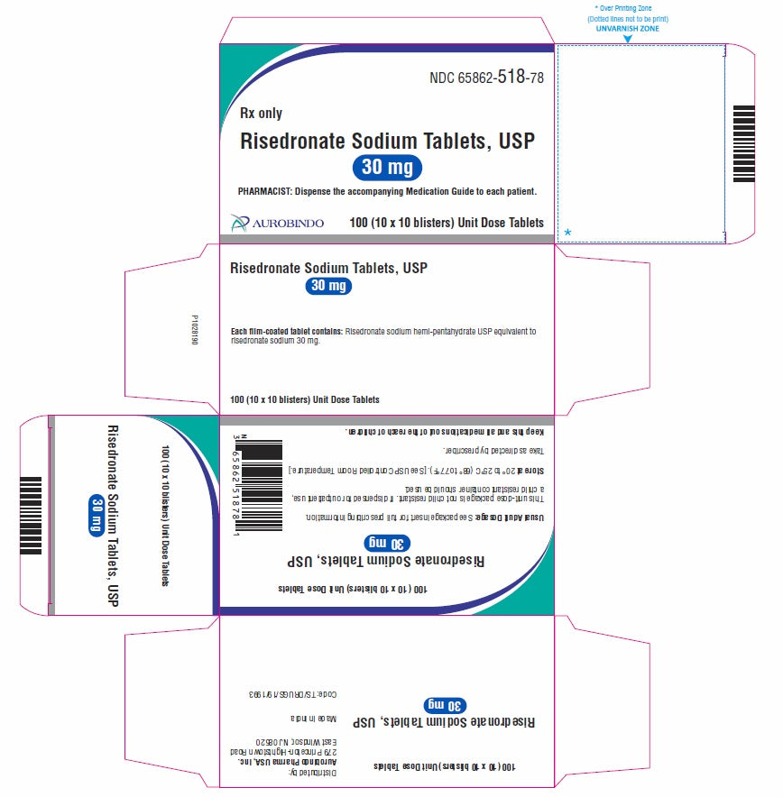 RISEDRONATE SODIUM TB 35MG 3X4
