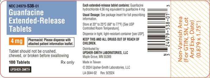 GUANFACINE ER TB 1MG 100