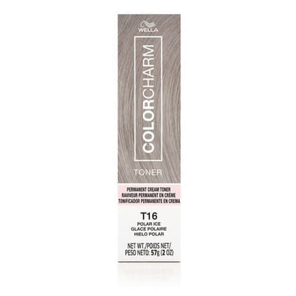 Wella Color Charm Creme Toner #T16 Polar Ice 2oz