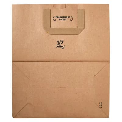 BAG BROWN W/HANDEL 12X7X14 250CT