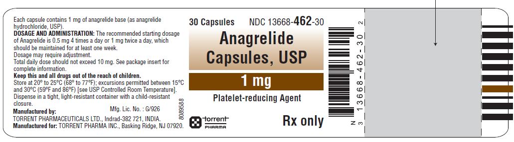ANAGRELIDE HCL CP 0.5MG 100