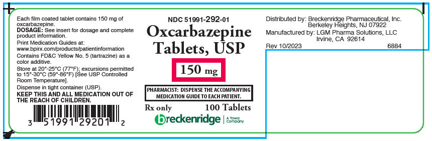 OXCARBAZEPINE TB 600MG 500