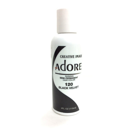 Adore Semi-Permanent Haircolor #120 Black Velvet 4oz