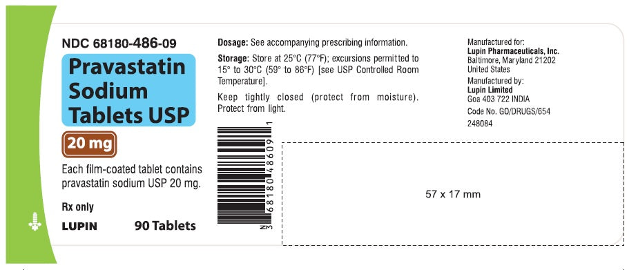 PRAVASTATIN TB 40MG 90
