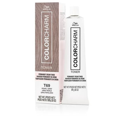 Wella Color Charm Creme Toner #T69 Pearl Gray 2oz