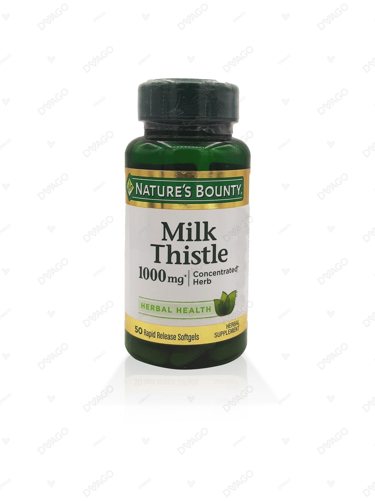 MILK THSTLE 175MG CAP 100CT NAT BOUNTY
