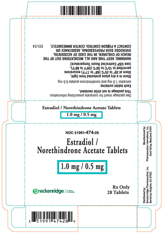 NORE/ETH EST TB 1-0.005MG 90