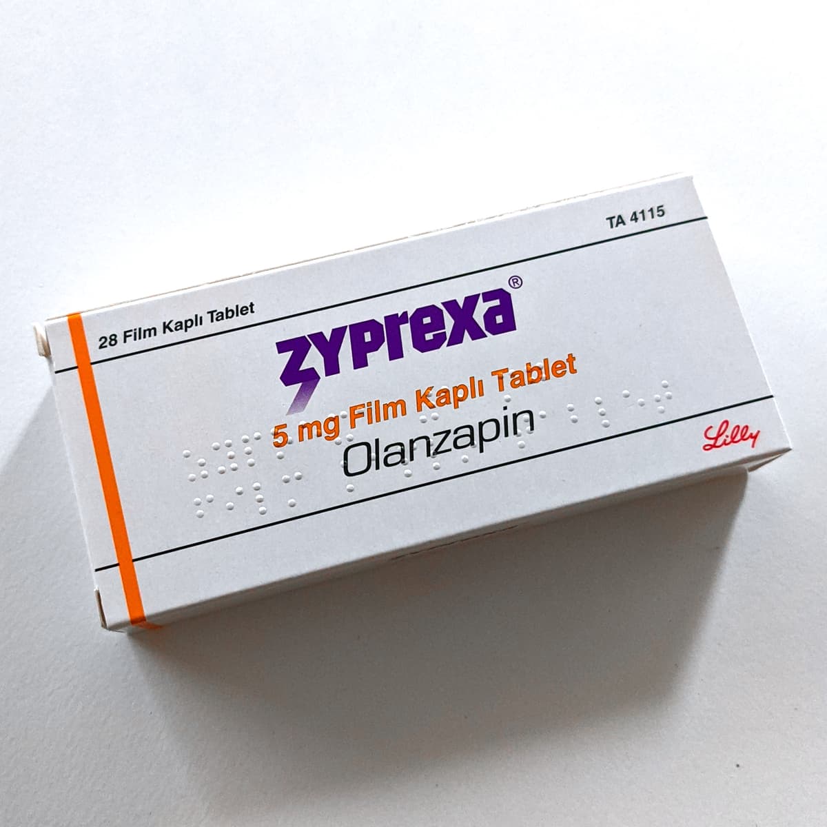 ZYPREXA TB 2.5MG 30UU