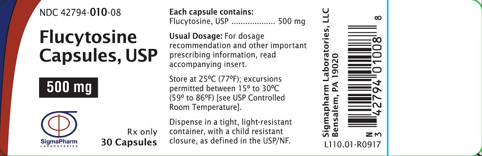 FLUCYTOSINE CP 500MG 30