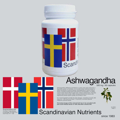ASHWAGANDHA 500MG CAPSULES