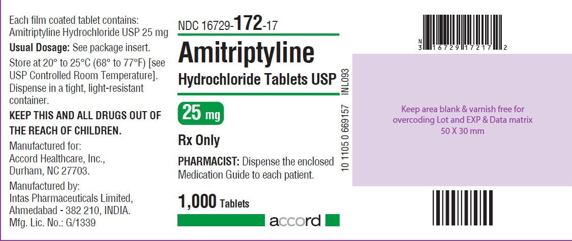 AMITRIPTYLINE HCL TB 10MG 100