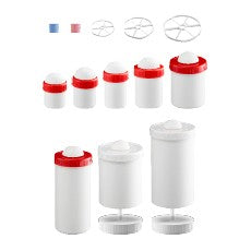 SAMIX JAR 500 ML WHITE PUMP W/ LID 24 DS