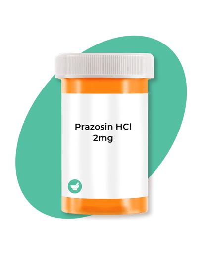PRAZOSIN HCL CP 2MG 1000