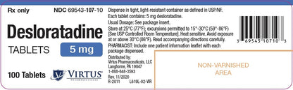DESLORATADINE TB 5MG 500