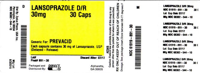 LANSOPRAZOLE 15 MG DR CAP 42