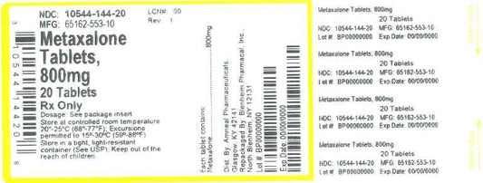 METAXALONE TB 400MG 100