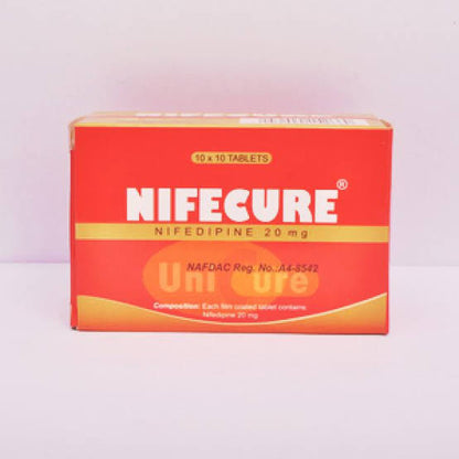 NIFEDIPINE GC 20MG 100 SFG