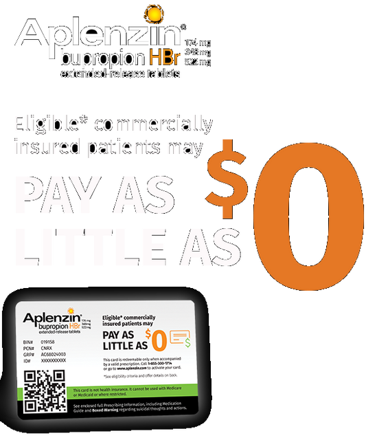 APLENZIN TB 174MG 30 ER