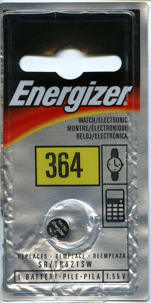 ENERGIZER WATCH ZERO MERC 1.5V 364BPZ