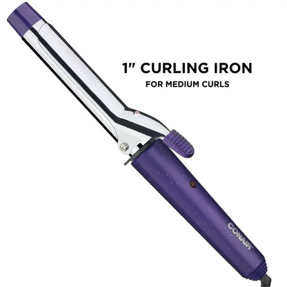 CONAIR Supreme Curling Iron Combo Pack - Set of Three, 1/2", 3/4", & 1"