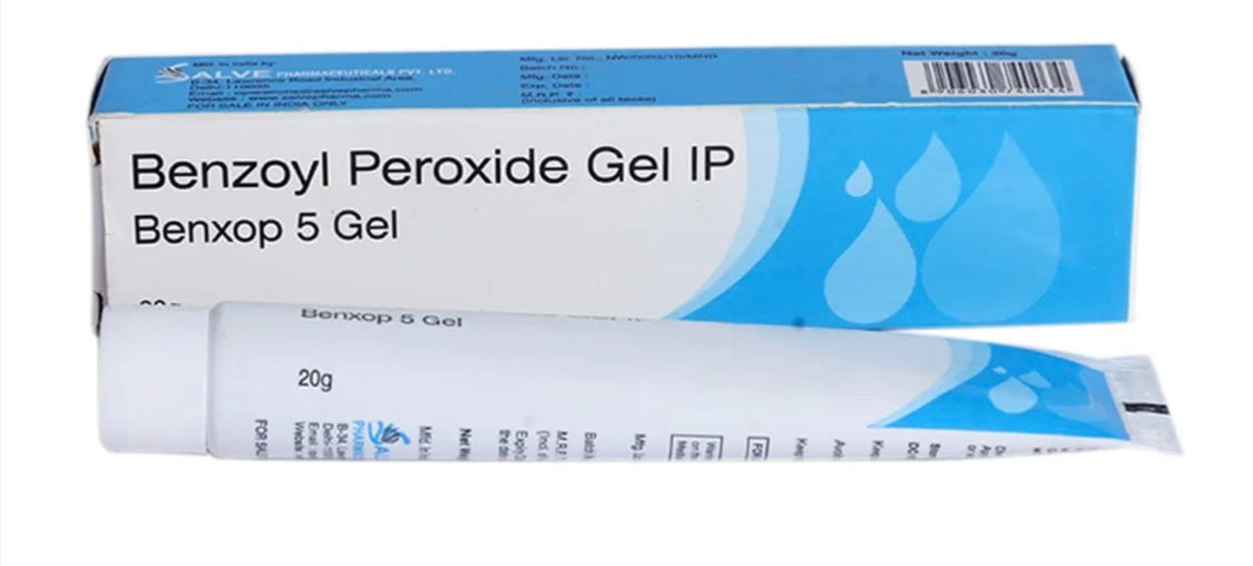 BENZOYL PEROXIDE 5% GEL 60 GM