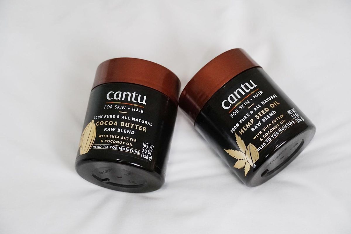 Cantu For Skin + Hair Hemp Seed Oil Raw Blend 5.5oz Jar