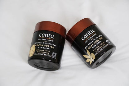 Cantu For Skin + Hair Hemp Seed Oil Raw Blend 5.5oz Jar