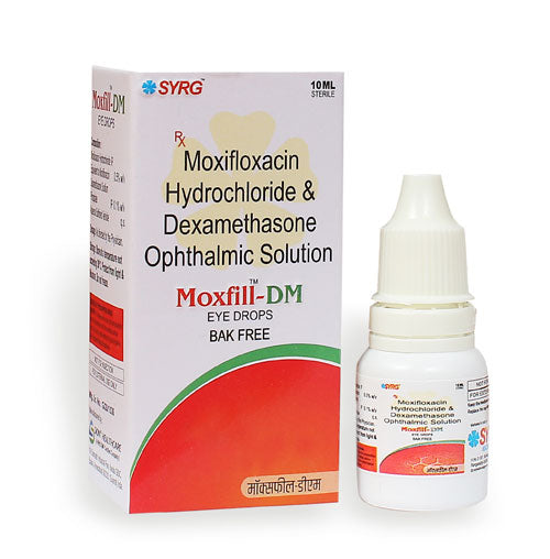 MOXIFLOXACIN HCL DR 0.5% 3ML