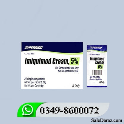 IMIQUIMOD PK 5% 24X0.25GM CRM
