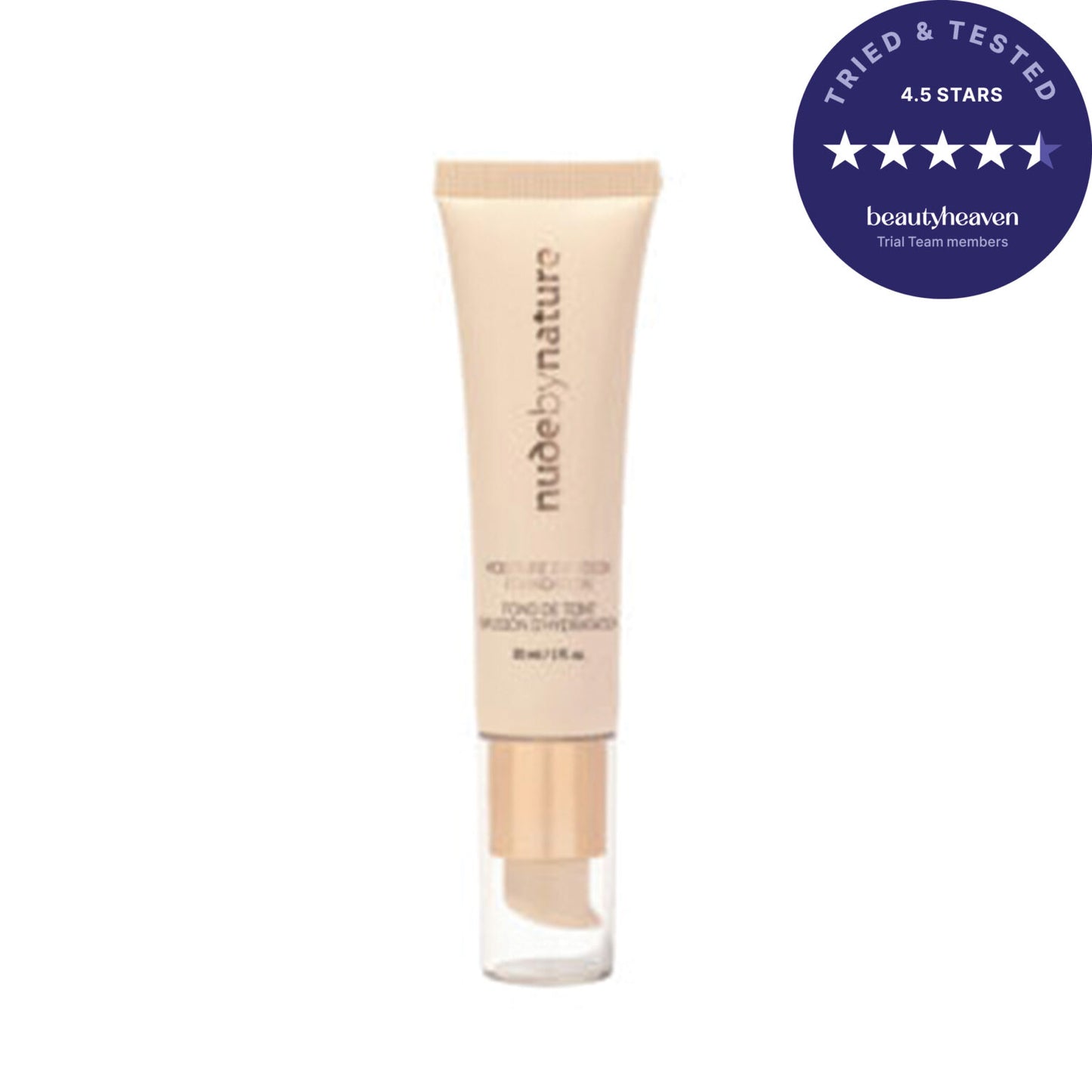 Nude by Nature Moisture Infusion Foundation - W2 Ivory