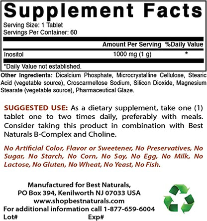 INOSITOL,1000 MG