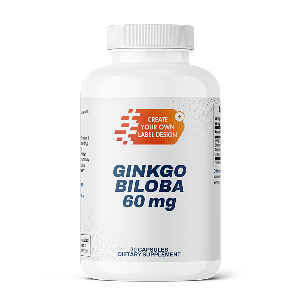 GINKGO BILOBA CP 60MG 60