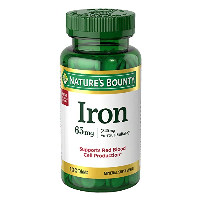 IRON 65MG TB 120