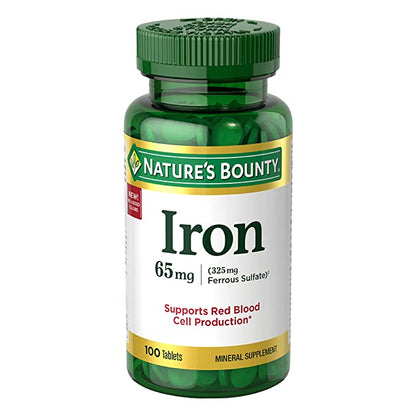 IRON 65MG TB 120