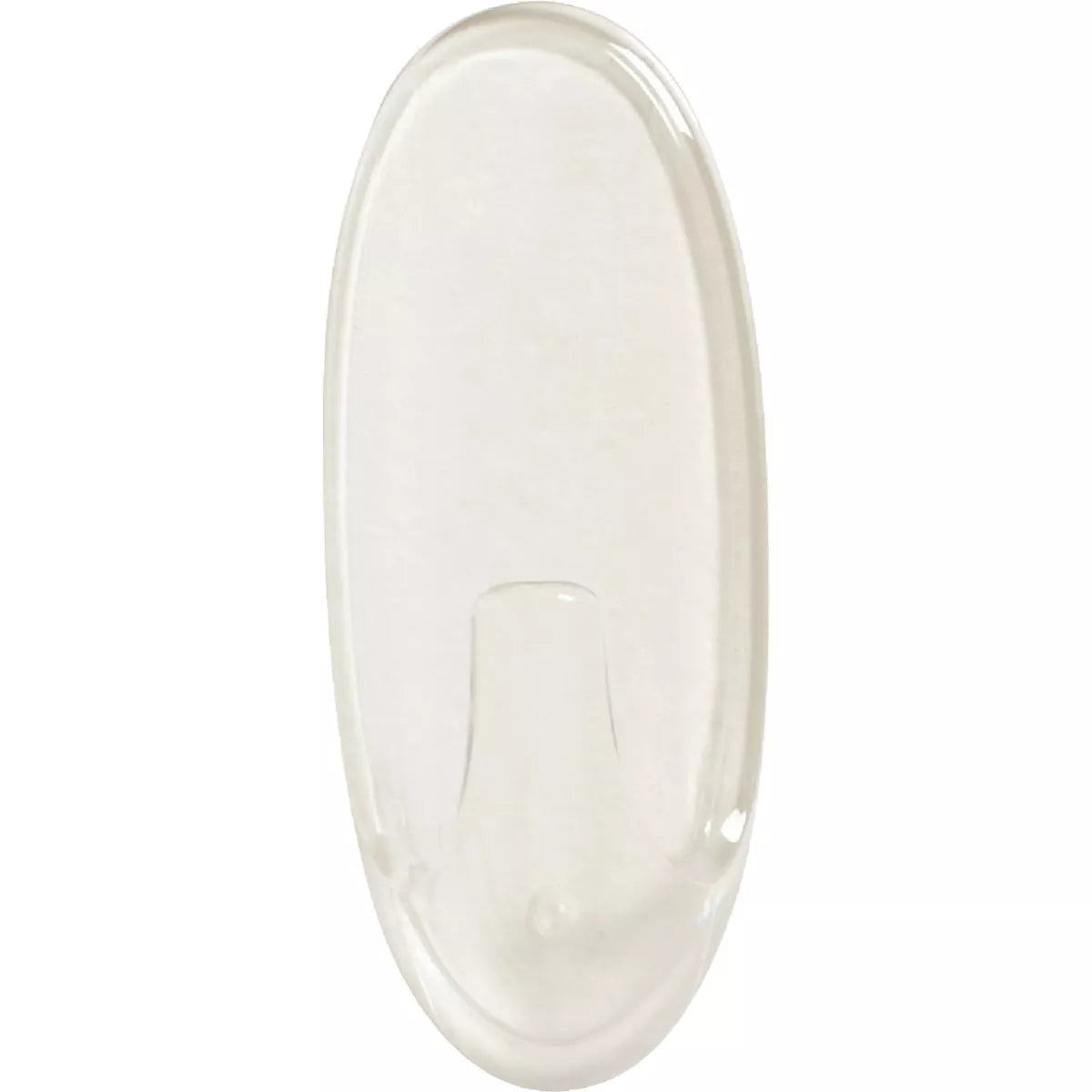 Command Large Single Hook - Clear, 1 Hook + 2 Strips