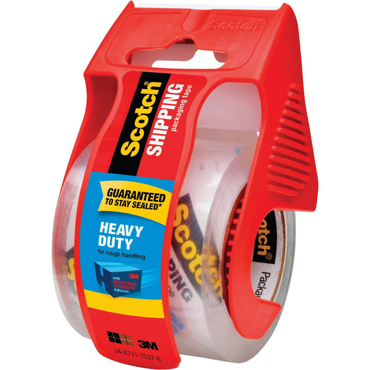 3M Scotch Heavy Duty Shipping Tape with Dispenser 1 CT