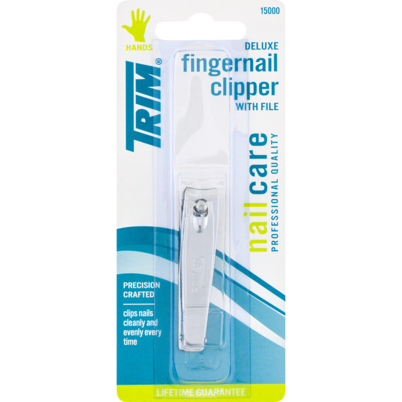 Trim Deluxe Fingernail Clipper With File